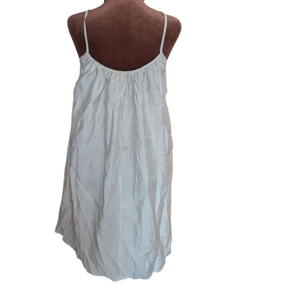 HM Dainty Cream Slip Ruffle Dress S - Picture 3 of 6